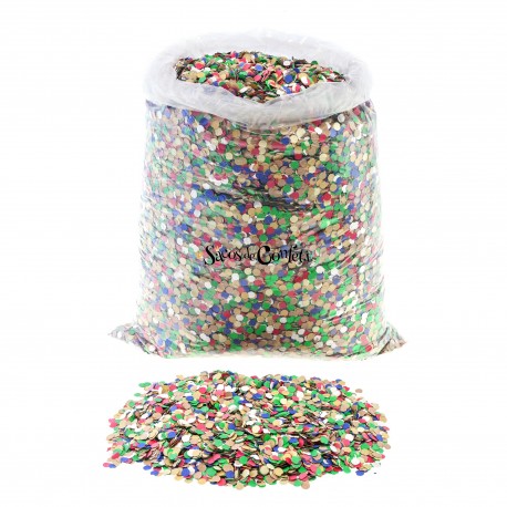 Saco 5 Kg Confeti Multicolor